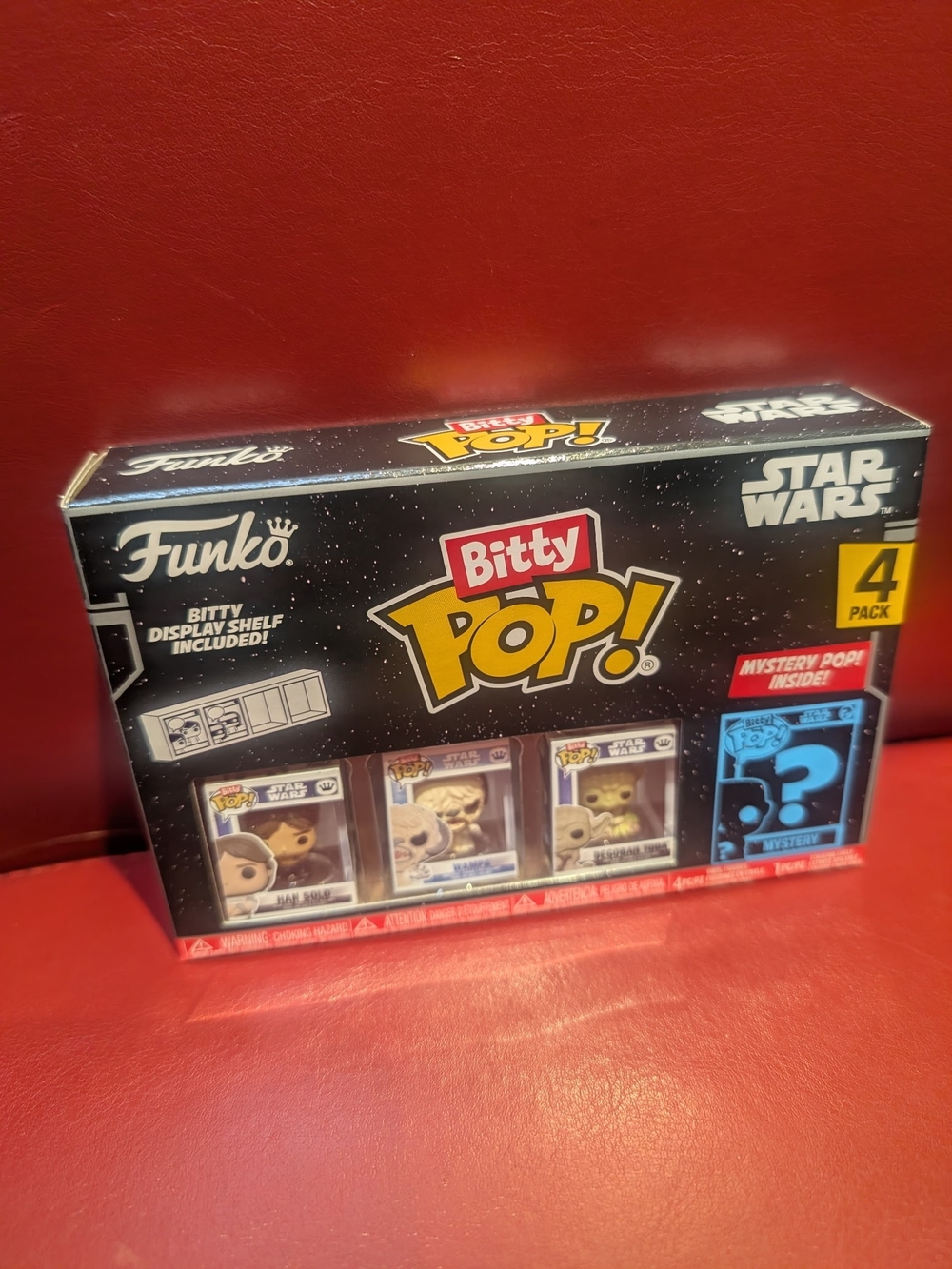 Funko Bitty Pop! Star Wars 4-Pack - Black/Red Box
